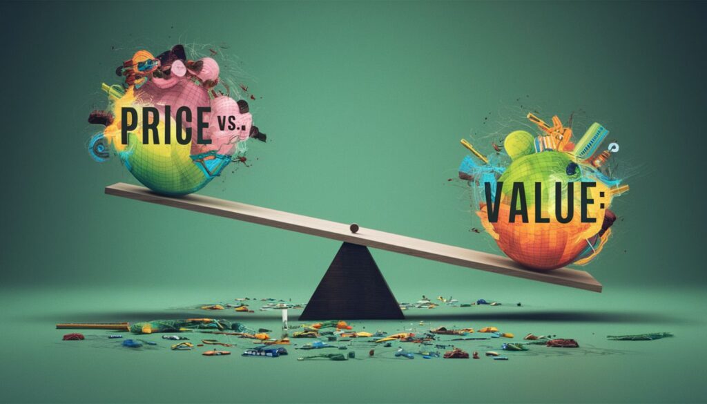 Price vs. Value: Finding the Sweet Spot