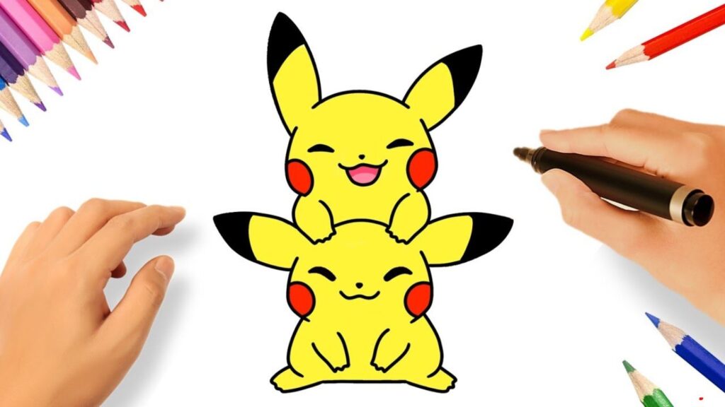 How to Draw Cute:2qhgr-ilhj8= Pikachu